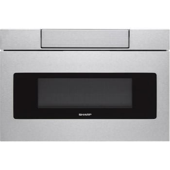 Sharp 24 In. Flat Panel Microwave Drawer In Stainless Steel
