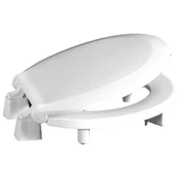 Image for Centoco Round 3 Raised Plastic Toilet Seat, Closed Front With Cover, Ada from HD Supply
