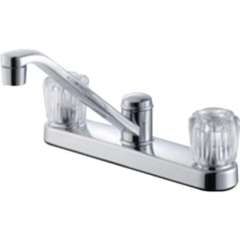 Seasons® Double Handle Standard Kitchen Faucet In Chrome