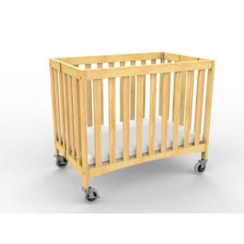 Image for Foundations Travel Sleeper Compact Folding Wood Crib from HD Supply