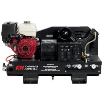 Image for Campbell Hausfeld 10 Gallon Gas Air Compressor And Generator Combination Unit from HD Supply