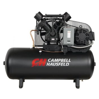 Image for Campbell Hausfeld 120 Gallon 2 Stage Horizontal Air Compressor 15 Hp Ce8003 from HD Supply