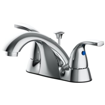 Seasons® Anchor Point™ Two Handle Bath Faucet, With Quick Install Pop Up, Chrome, 1.2GPM