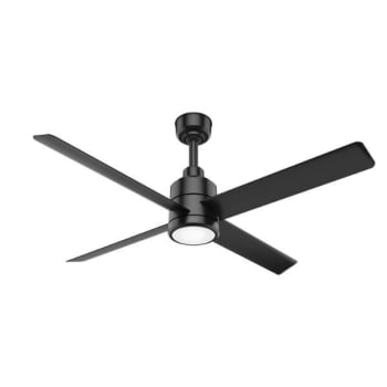 Hunter® 72 In. 4-Blade Led Ceiling Fan W/ Light (Black)