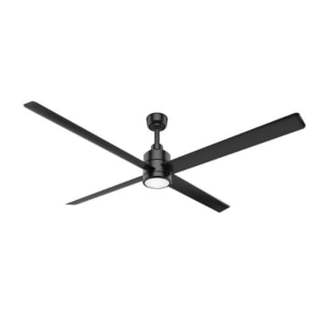 Image for Hunter® 96 In. 4-Blade Led Ceiling Fan W/ Light (Black) from HD Supply