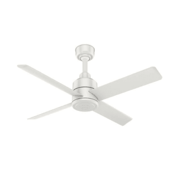 Image for Hunter® Trak 60 in Outdoor Ceiling Fan w/ Remote Control (White) from HD Supply