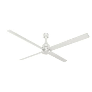 Image for Hunter® Trak 96 In 4-Blade Ceiling Fan W/ Remote Control (White) from HD Supply