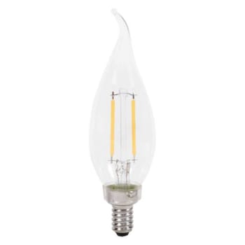 Image for Sylvania Truwave™ 3W B10 LED Decorative Bulb (5000K) (Clear) (12-Case) from HD Supply