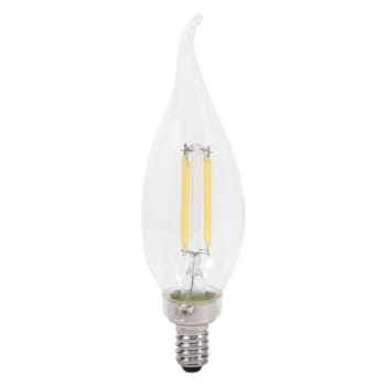 Sylvania Truwave 4W B10 LED Decorative Bulb (5000K) (Clear) (12-Case)