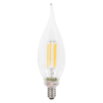 Sylvania Truwave 5.5W B10 Bent LED Decorative Bulb (5000K) (12-Case)