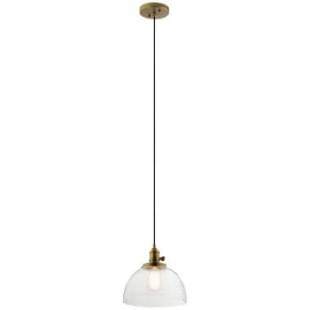 Image for Kichler® Avery 1-Light Pendant Fixture (Natural Brass) from HD Supply