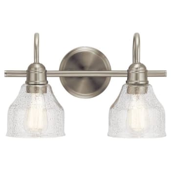 Image for Kichler® Avery Brushed Nickel 2 Light Vanity Light from HD Supply