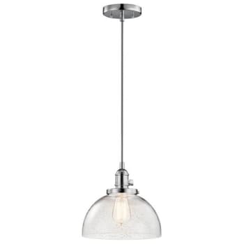 Image for Kichler® Avery 1-Light Dome Pendant Fixture (Chrome) from HD Supply