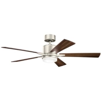 Image for Kichler® Lucian 52 In. Led Ceiling Fan W/ Light (Brushed Nickel) from HD Supply