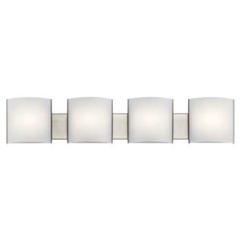 Image for Kichler® 6 Inch X 40.75 Inch 4 Lightled Vanity Light In Brushed Nickel from HD Supply