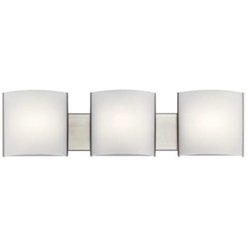 Image for Kichler® 6 Inch X 30 Inch 3 Light Led Vanity Light In Brushed Nickel from HD Supply