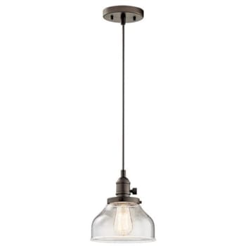 Image for Kichler® Avery 1-Light Schoolhouse Pendant Fixture (Olde Bronze) from HD Supply
