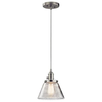 Image for Kichler® Avery Brushed Nickel Cone Pendant Light from HD Supply