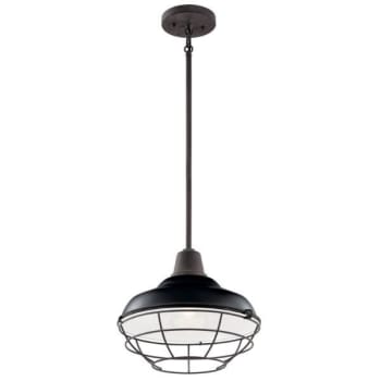 Image for Kichler® Pier 12.5 In. 1-Light Outdoor Pendant Fixture (Black) from HD Supply