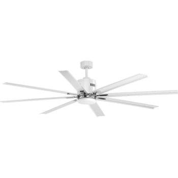 Image for Progress Lighting Vast 72 in Modern Indoor Ceiling Fan w/ Light (White) from HD Supply