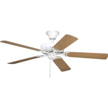 Image for Progress Lighting Airpro Builder 52 In Indoor Ceiling Fan (White) from HD Supply