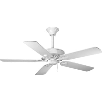 Image for Progress Lighting Airpro Performance 52 In Indoor Ceiling Fan (White) from HD Supply