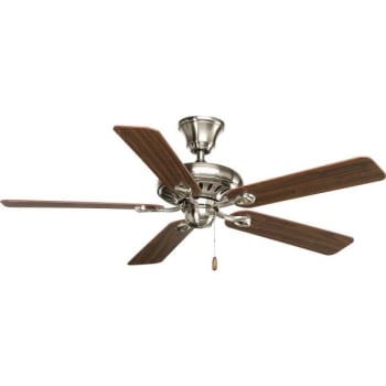 Image for Progress Lighting Airpro Signature 52 In Indoor Ceiling Fan (Brushed Nickel) from HD Supply