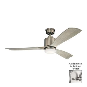 Image for Kichler® Ridley II 52 in Indoor Ceiling Fan w/ Light (Antique Pewter) from HD Supply