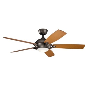 Image for Kichler® Geno 54 In. 5-Blade Led Ceiling Fan W/ Light (Old Bronze) from HD Supply