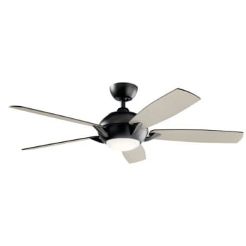 Image for Kichler® Geno 54 In. Ceiling Fan W/ Light (Black) from HD Supply