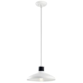 Image for Kichler® Allenbury 12 In. 1-Light Outdoor Pendant Fixture (White) from HD Supply