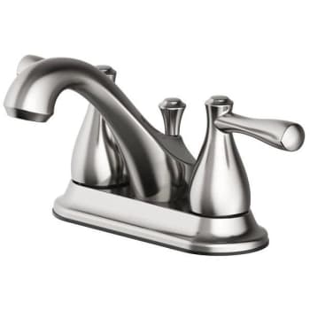 Image for Seasons® Raleigh™ Two-Handle Centerset Bathroom Faucet With Quick Install Pop-Up In Brushed Nickel from HD Supply