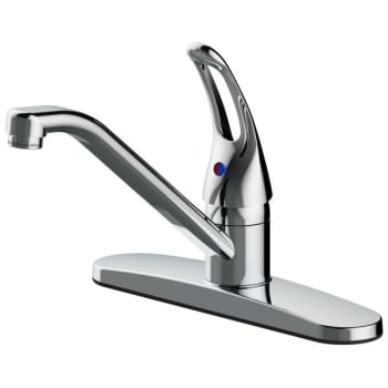 Image for Seasons® Anchor Point Single Handle Kitchen Faucet, With Deckplate, 1.8gpm from HD Supply
