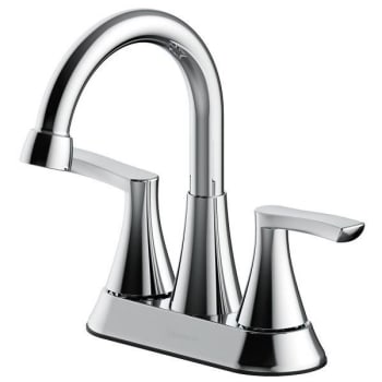 Image for Seasons® Raleigh™ Two-Handle Centerset High-Arc Bathroom Faucet With Quick Install Pop-Up In Chrome from HD Supply