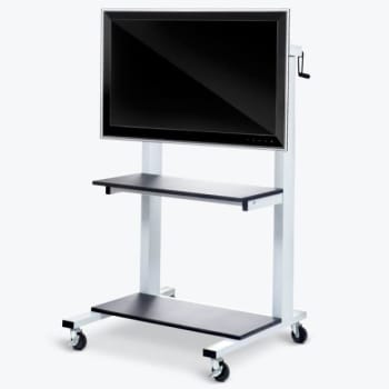 Image for Luxor Crank Adjustable Flat Panel Tv Cart from HD Supply