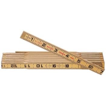 Klein Tools® Outside Reading Wood Folding Rule