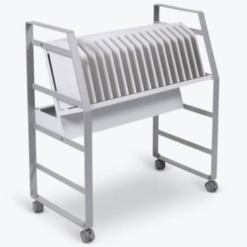 Image for Luxor 16-Tablet/Chromebook Open Charging Cart from HD Supply