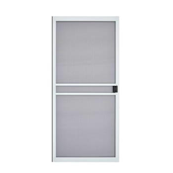 36 X 78-81 White Heavy Duty Sliding Screen Door Package Of 3