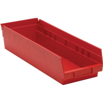 Image for Quantum Storage Systems® Red 17-7/8 X 6-5/8 X 4 In Economy Shelf Bin Package Of 20 from HD Supply