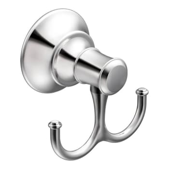 Image for Moen Ashville Chrome Double Robe Hook from HD Supply