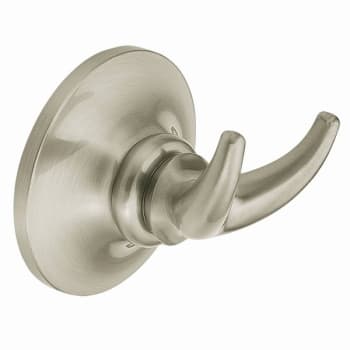 Image for Moen Danbury Brushed Nickel Double Robe Hook from HD Supply