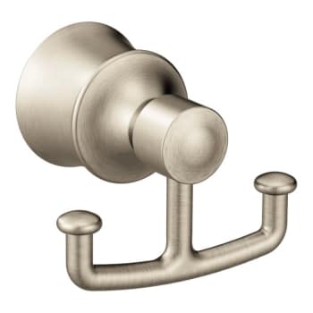 Image for Moen Dartmoor Brushed Nickel Double Robe Hook from HD Supply