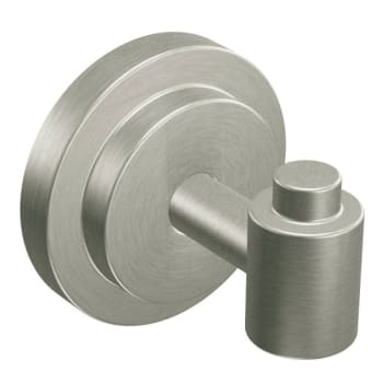 Image for Moen Iso Brushed Nickel Single Robe Hook from HD Supply