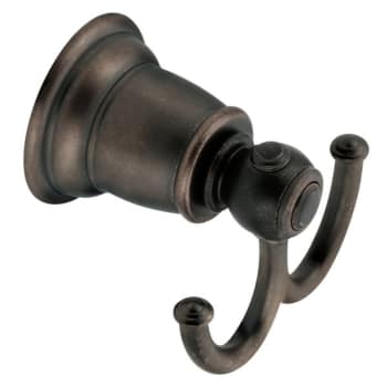 Image for Moen Kingsley Oil Rubbed Bronze Double Robe Hook from HD Supply