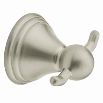 Image for Moen Preston Brushed Nickel Double Robe Hook from HD Supply
