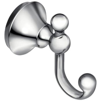 Moen Wynford Chrome Double Robe Hook