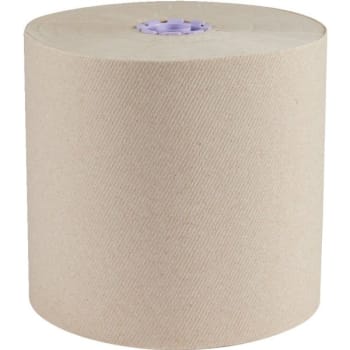 Image for Scott® Essential 100% Recycled Brown Roll Towel, 1-Ply, Purple Core, Case Of 6 from HD Supply