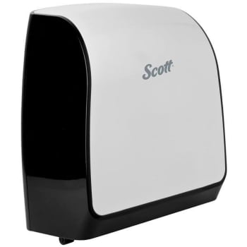Image for Scott® Pro™ Automatic Blue-Core Hard Roll Towel Dispenser White from HD Supply
