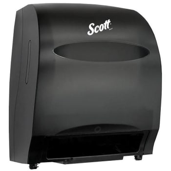 Image for Scott® Essential™ 48860 Automatic Hard Roll Purple Core Towel Dispenser (Black) from HD Supply
