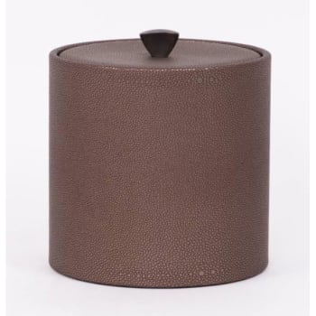 Image for Hapco Urban 3qt Round Leatherette Ice Bucket,cobblestone,case Of 12 from HD Supply
